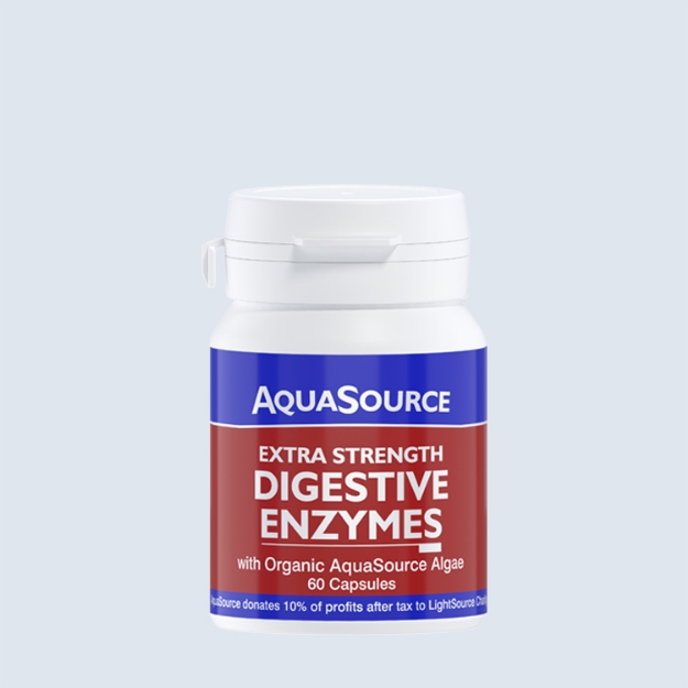 EUENZ060 - AquaSource Digestive Enzymes - 60 Caps