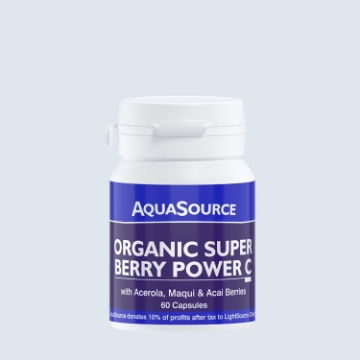 AquaSource Organic Super Berry Power C - 60 капсули