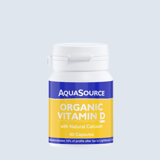 Picture of AquaSource Organic Vitamin D - 60 Caps