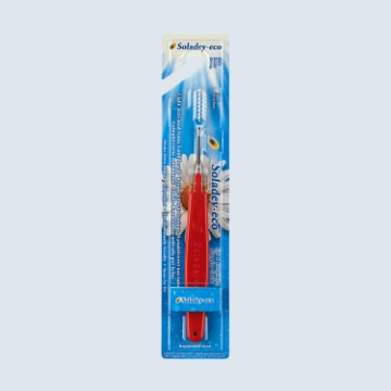 Show details for Soladey-eco Toothbrush - Red Soladey-eco Toothbrush - Red
