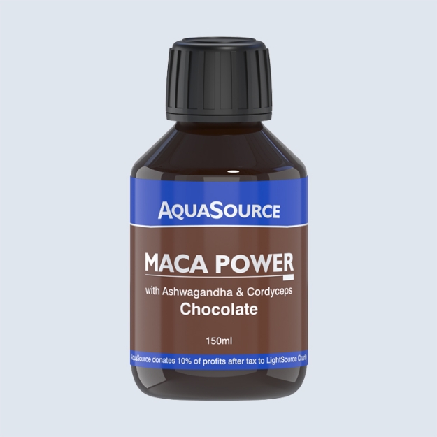AquaSource Maca Power with Ashwagandha, Cordyceps Chocolate