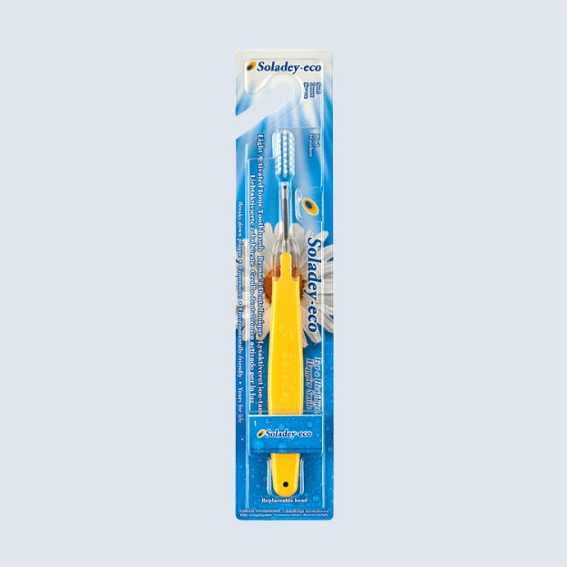 Soladey Eco Toothbrush - Yellow