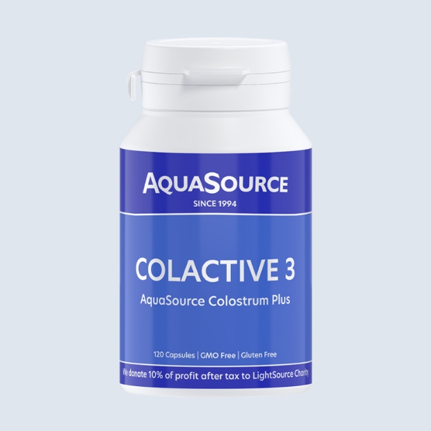 Picture of AquaSource ColActive3 Colostrum Plus - 120 Caps