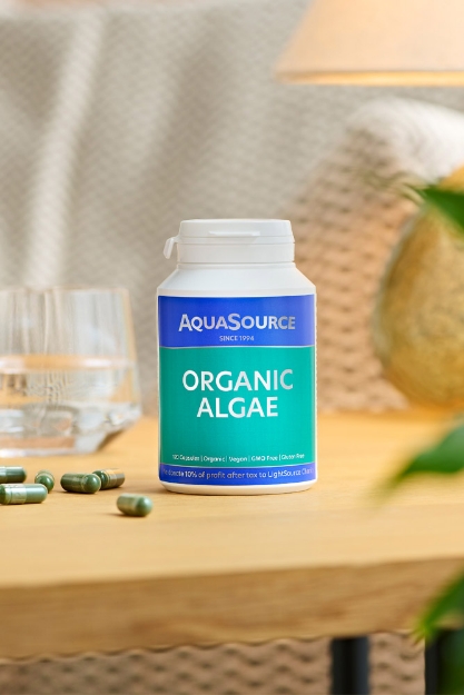 Picture of AquaSource Organic Algae - 120 Caps - Lifestyle